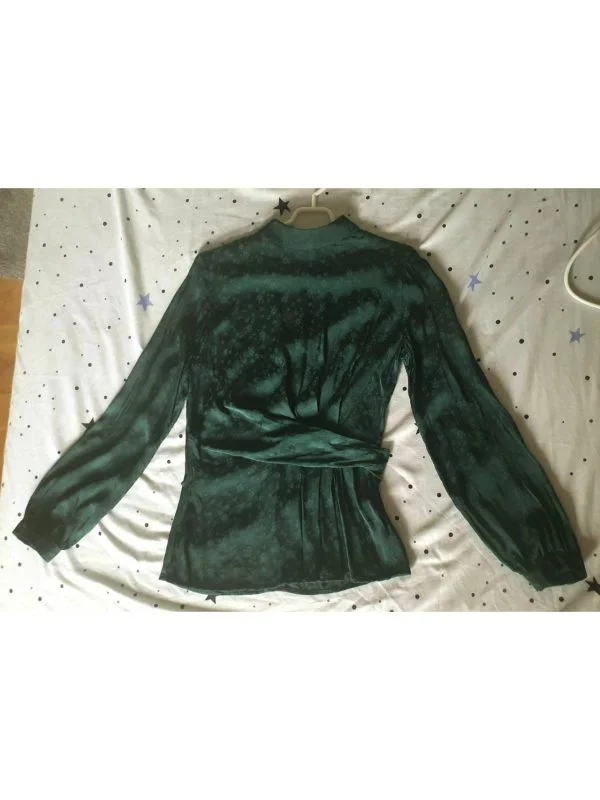 Bluză Reserved EU 34 | Verde, Normal, Vâscoză - Image 5
