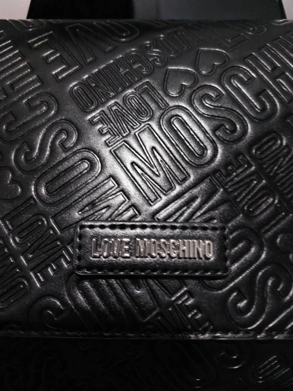 Geantă de mână Love Moschino | Negru, Piele ecologică - Image 5