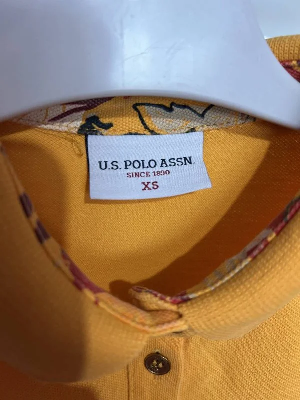Top U.S. Polo Assn. XS | Galben, Normal, Bumbac - Image 4