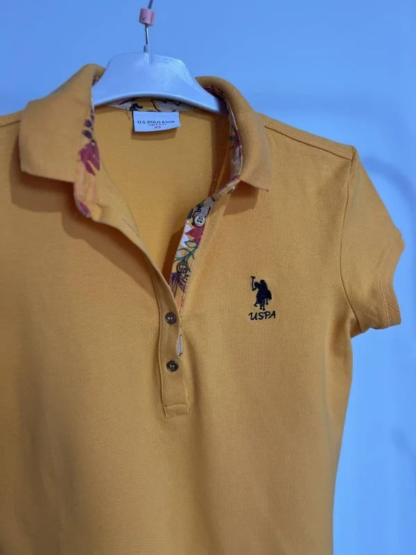 Top U.S. Polo Assn. XS | Galben, Normal, Bumbac - Image 5