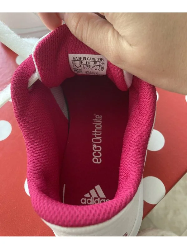 Sneakers adidas EU 35 | Alb - Image 4