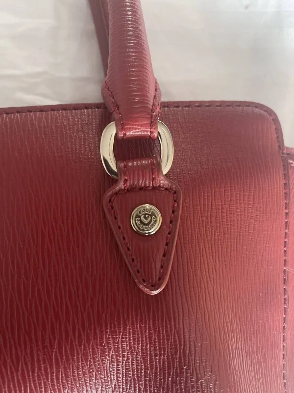 Geantă de umăr Love Moschino | Roșu, Piele ecologică - Image 8
