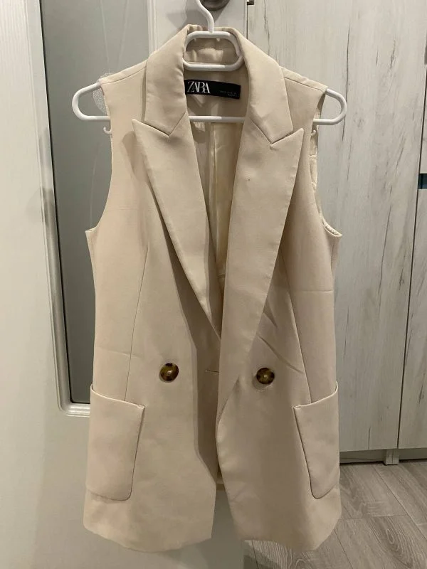 Sacou Zara XS | Bej, Normal - Image 4