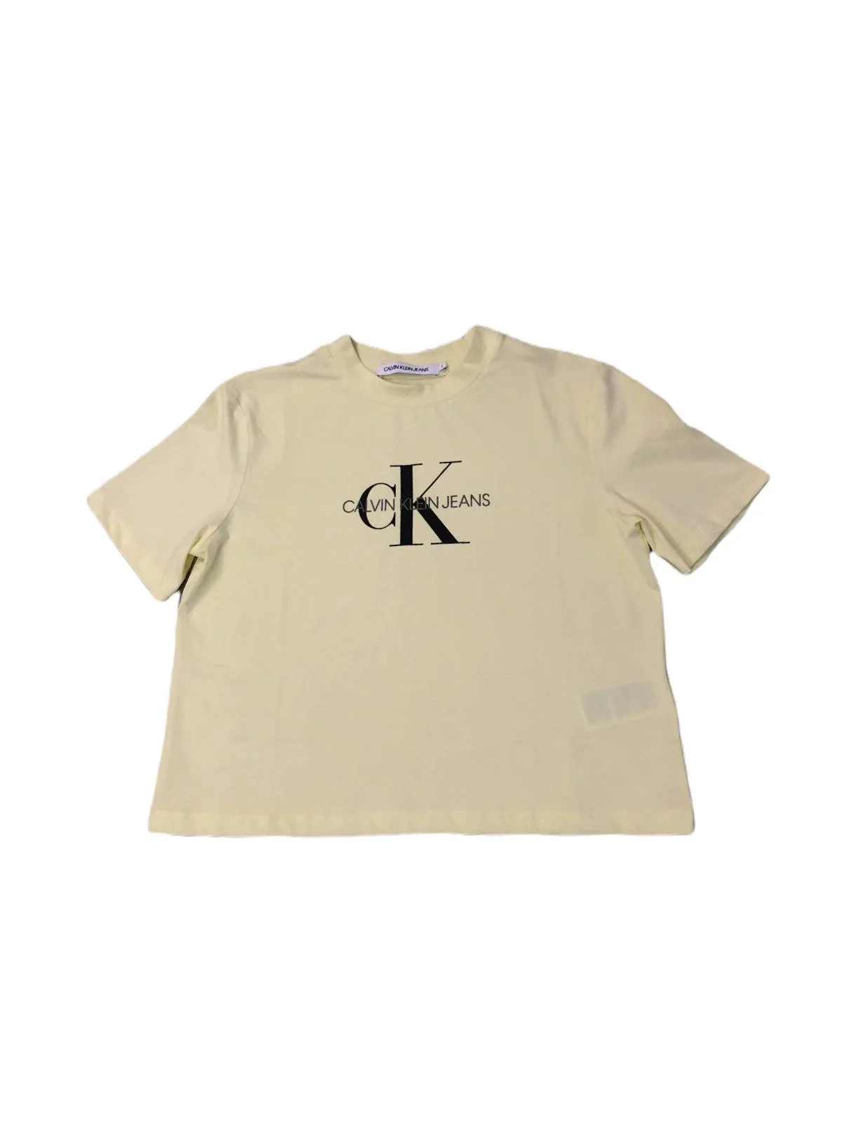 Top Calvin Klein S | Galben, Normal, Bumbac