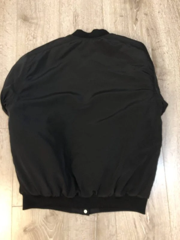 Geacă bomber H&M XS | Negru, Fără glugă, Poliester - Image 8