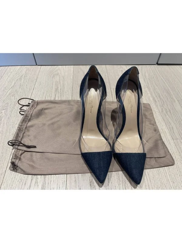 Pantofi cu toc înalt GIANVITO ROSSI EU 38 | Albastru - Image 3