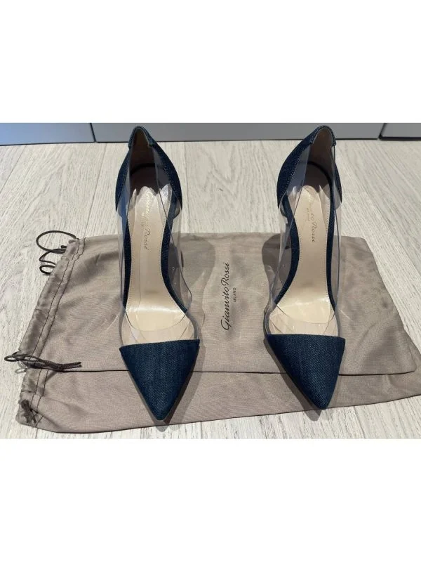 Pantofi cu toc înalt GIANVITO ROSSI EU 38 | Albastru - Image 5