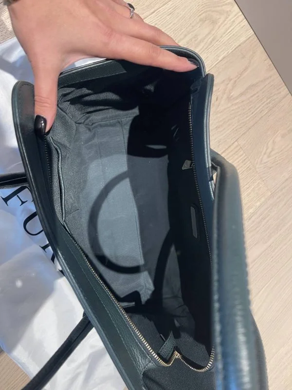 Geantă de mână Furla | Verde, Piele naturală - Image 7