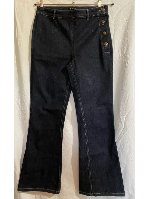 Blugi Massimo Dutti EU 36 | Albastru, Lungi, Denim - Image 2
