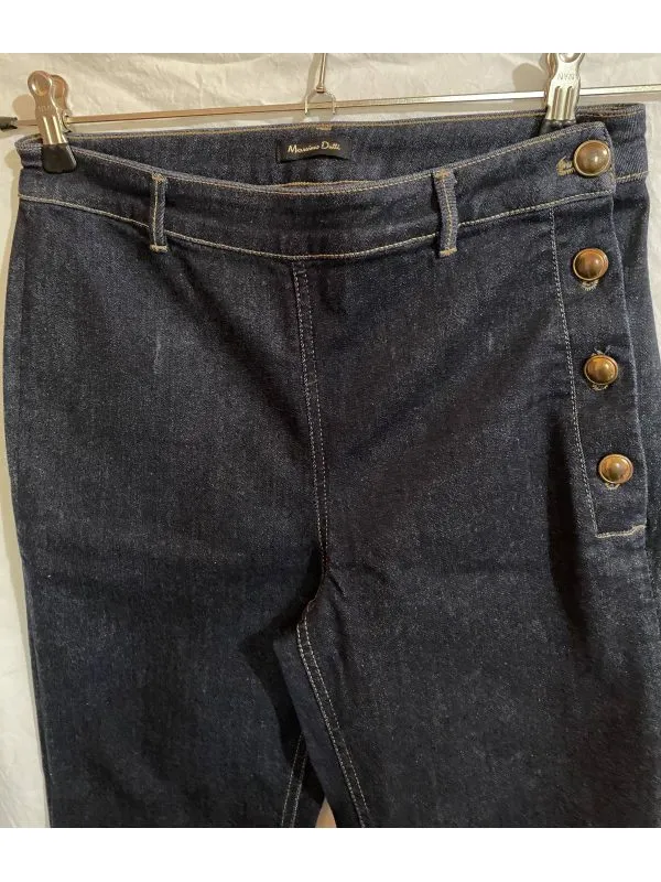 Blugi Massimo Dutti EU 36 | Albastru, Lungi, Denim - Image 3