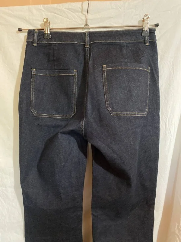 Blugi Massimo Dutti EU 36 | Albastru, Lungi, Denim - Image 4