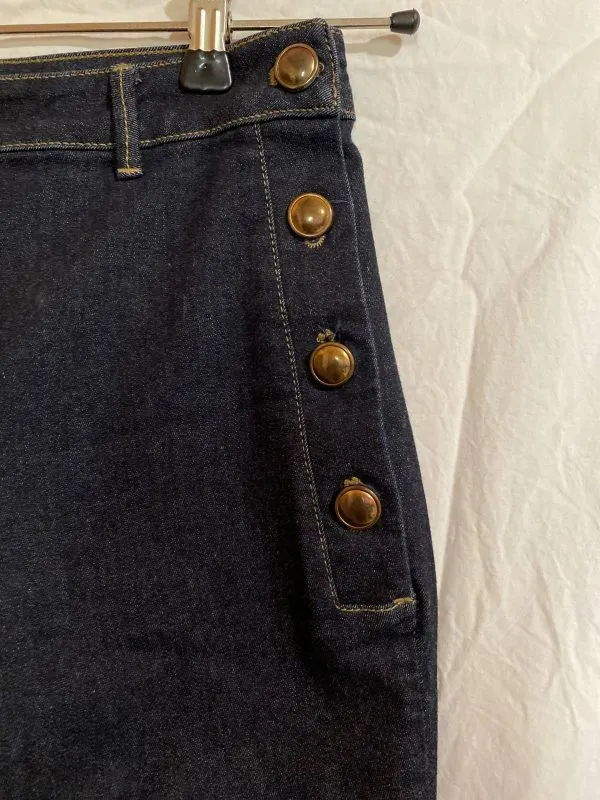 Blugi Massimo Dutti EU 36 | Albastru, Lungi, Denim - Image 5