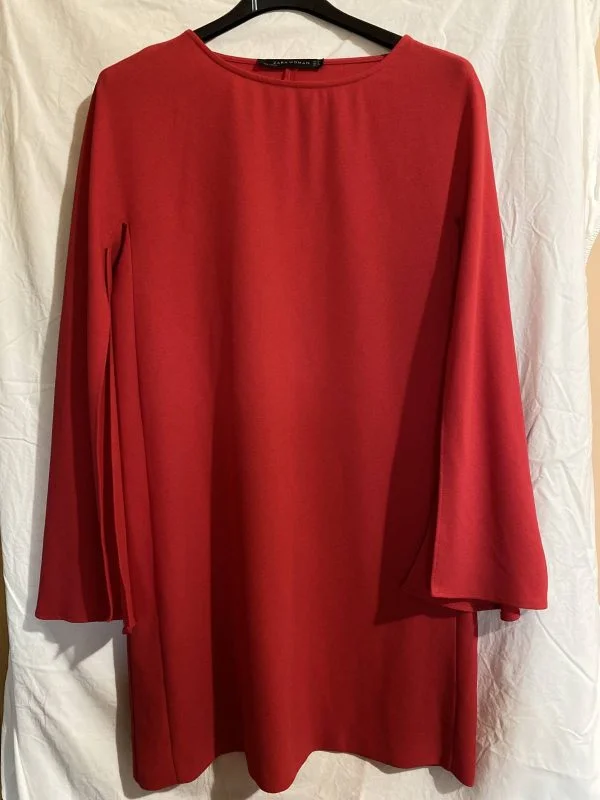 Rochie de seară Zara S | Fuchsia, Mini, Poliester - Image 2