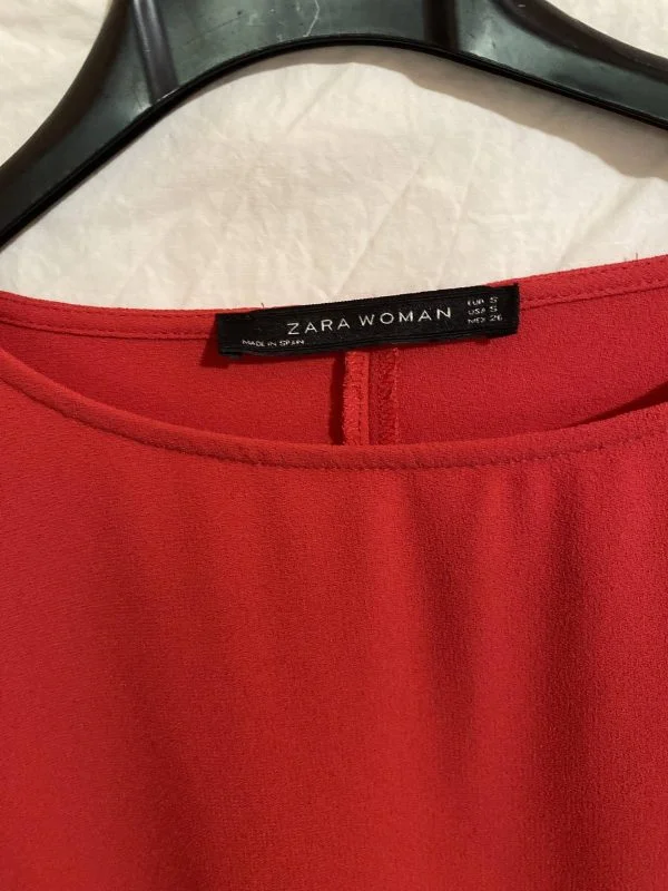 Rochie de seară Zara S | Fuchsia, Mini, Poliester - Image 4