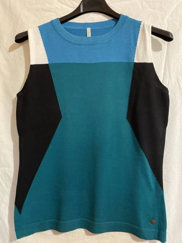 Top United Colors of Benetton S | Multicolor, Normal, Vâscoză - Image 2