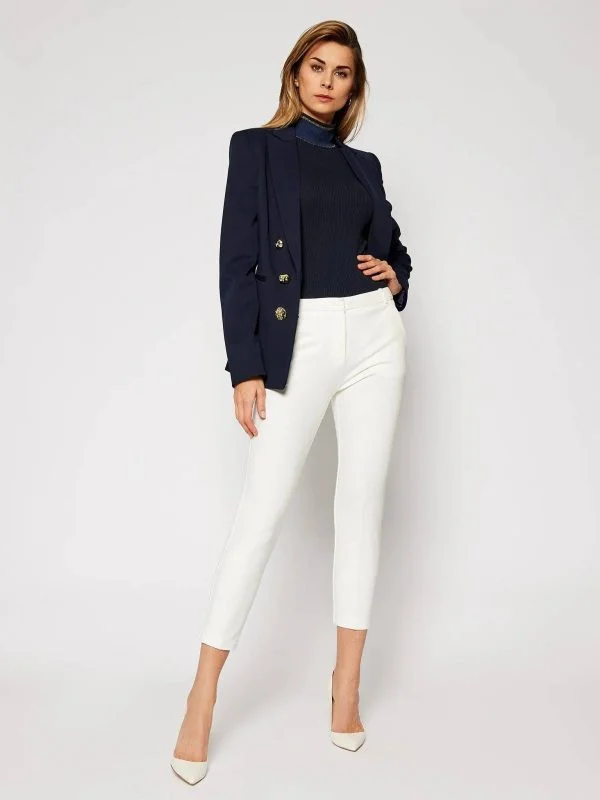 Bluză Tommy Hilfiger XS | Albastru, Normal, Bumbac - Image 2