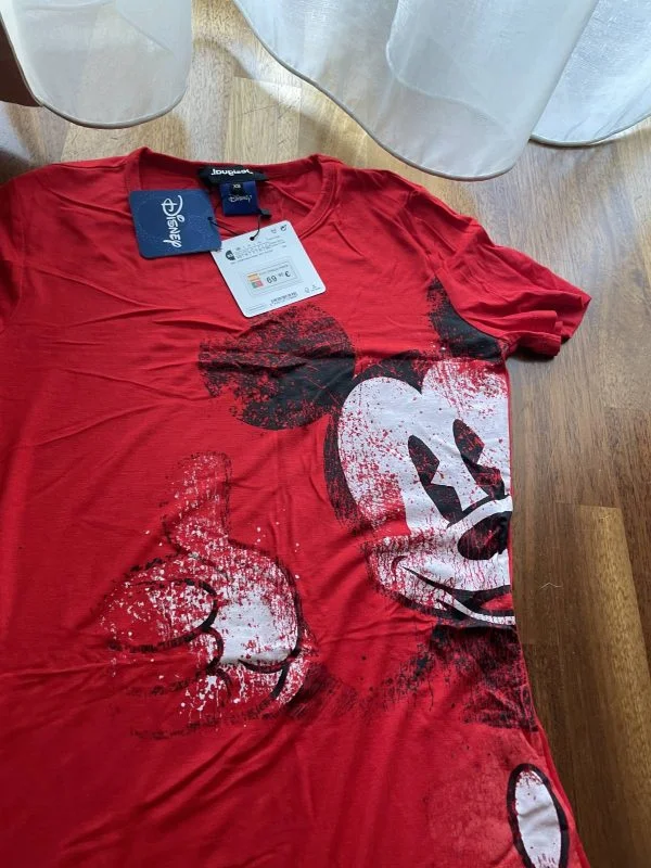 Top Desigual XS | Roșu, Normal, Bumbac - Image 7