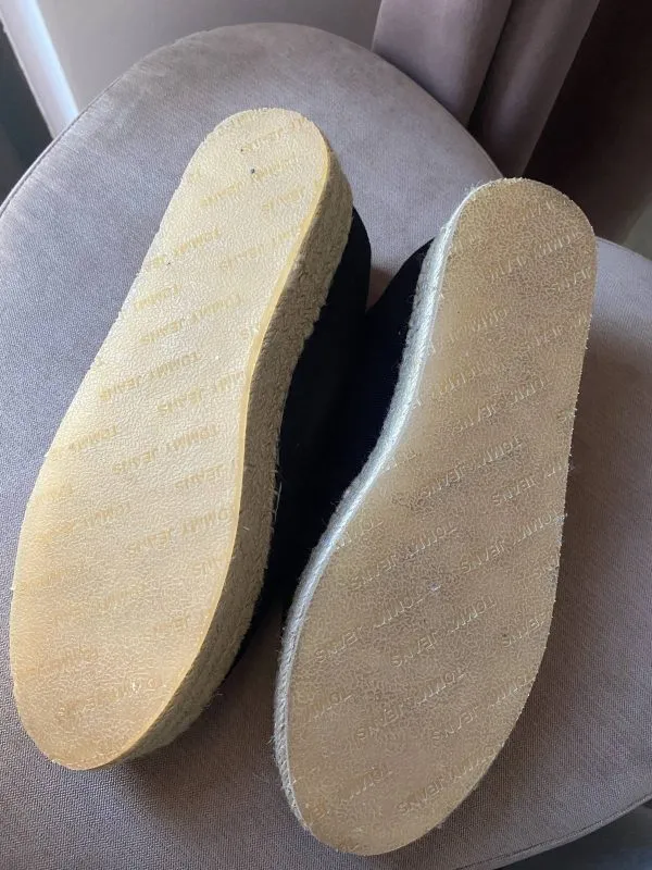 Espadrile Tommy Hilfiger EU 37 | Negru, Pânză - Image 5