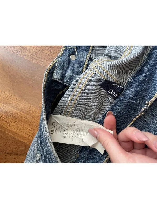 Blugi Liu•Jo EU 32 | Albastru, Lungi, Denim - Image 7