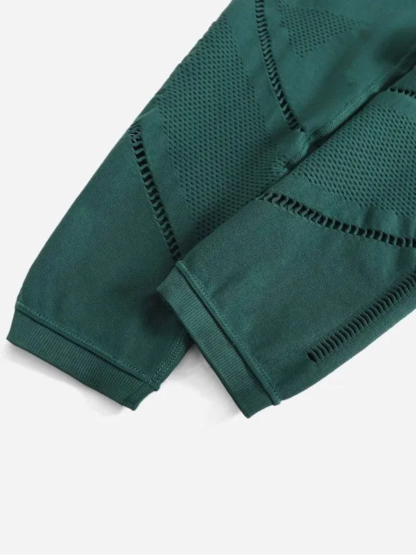 Colanți sport Shein M | Verde, Poliamidă - Image 5