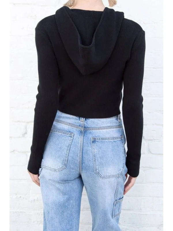 Pulover BRANDY MELVILLE XS | Negru, Normal, Regular fit, Bumbac - Image 2