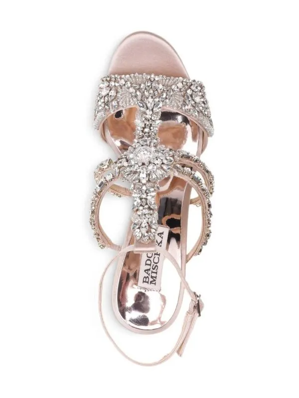 Sandale cu toc BADGLEY MISCHKA EU 37.5 | Ivoire - Image 2