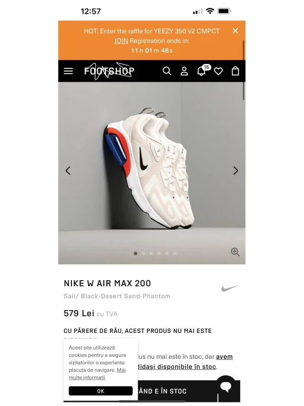 Sneakers Nike EU 38 | Crem - Image 6