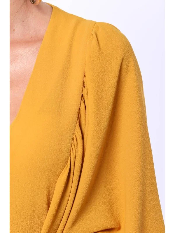 Rochie de seară TGH EU 34 | Galben, Mini, Poliester - Image 7