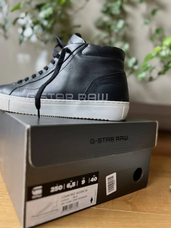 Sneakers G-STAR RAW EU 40 | Negru, Piele naturală - Image 5