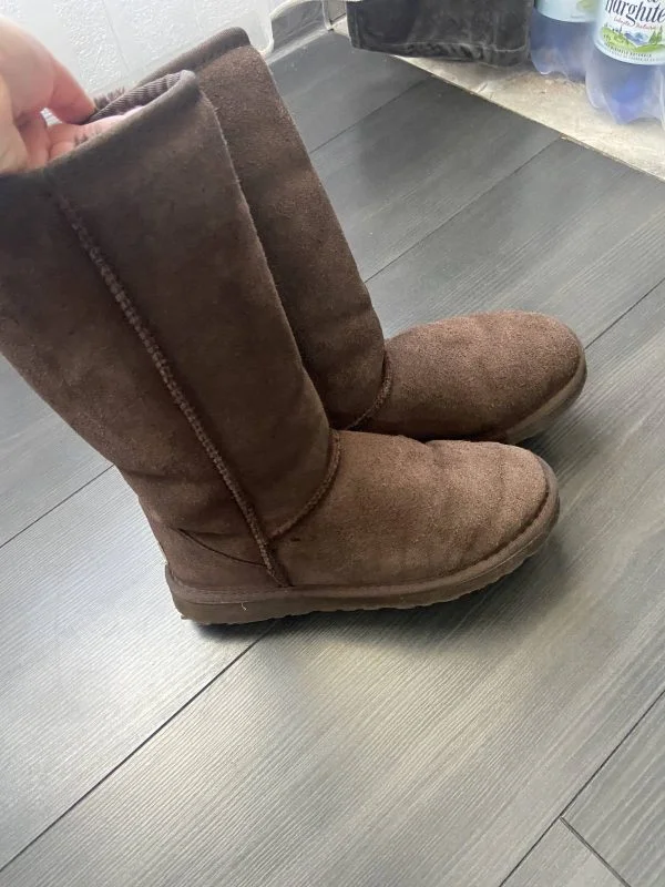 Cizme UGG EU 36 | Maro, Piele naturală - Image 2