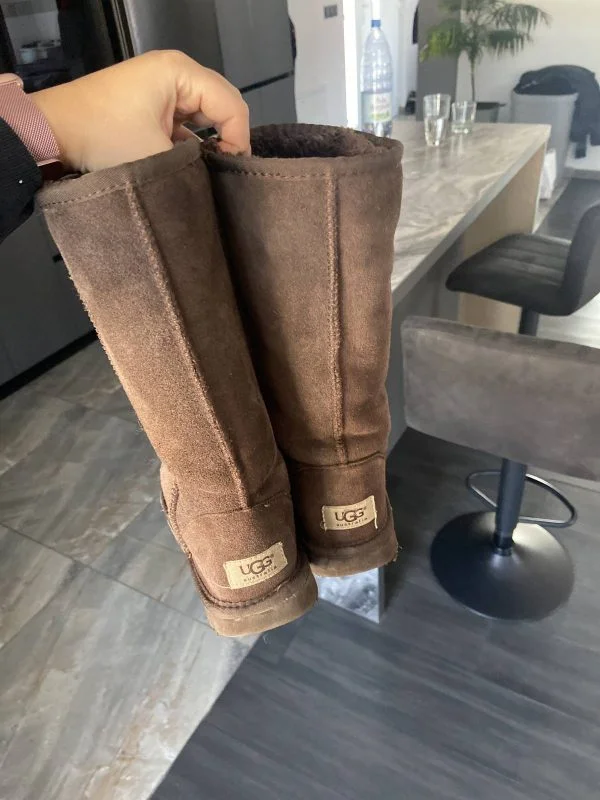 Cizme UGG EU 36 | Maro, Piele naturală - Image 8