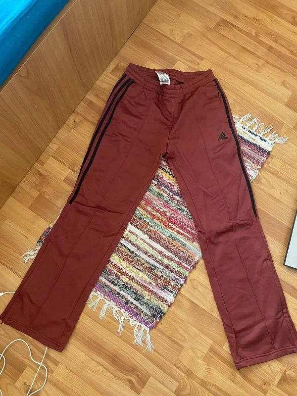 Pantaloni adidas S | Burgundy, Lungi - Image 5