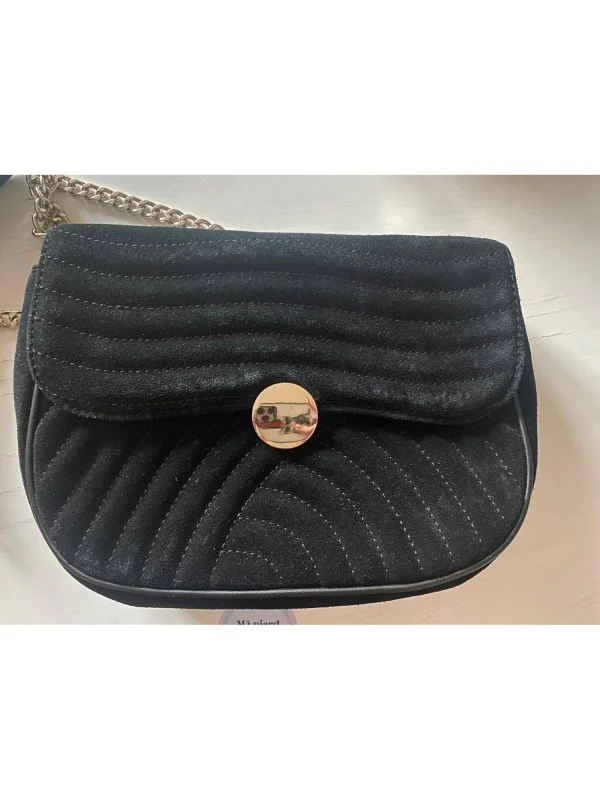 Geantă de mână Zara | Negru, Piele naturală - Image 2