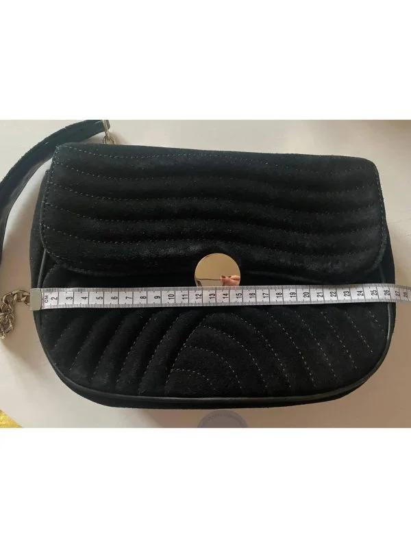 Geantă de mână Zara | Negru, Piele naturală - Image 4