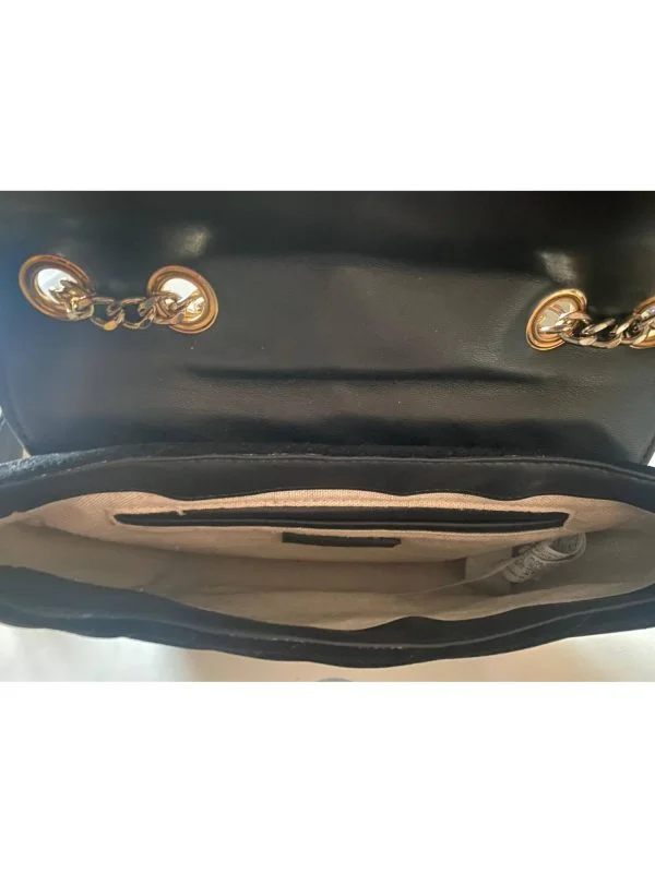 Geantă de mână Zara | Negru, Piele naturală - Image 5