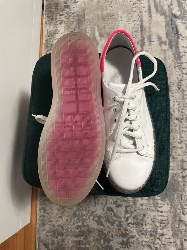 Sneakers BENVENUTI EU 37 | Alb, Piele naturală - Image 3