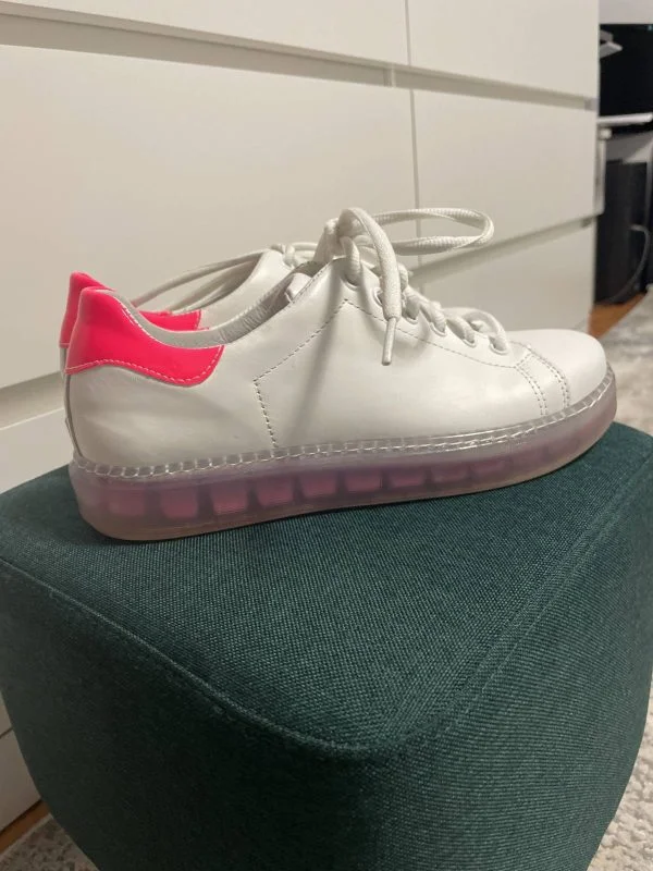Sneakers BENVENUTI EU 37 | Alb, Piele naturală - Image 5