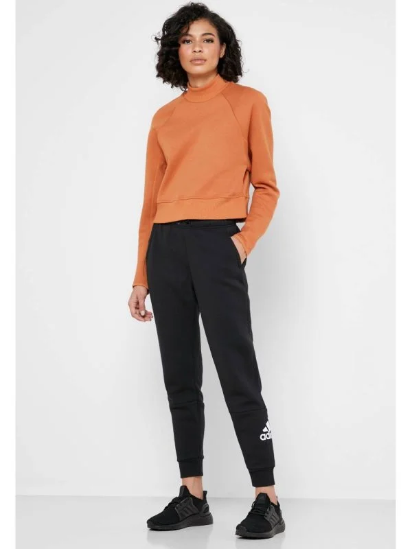 Bluză sport adidas S | Cărămiziu, Bumbac - Image 3