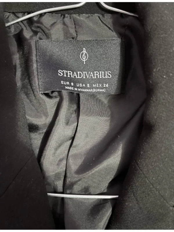 Rochie de seară Stradivarius S | Negru, Mini - Image 3
