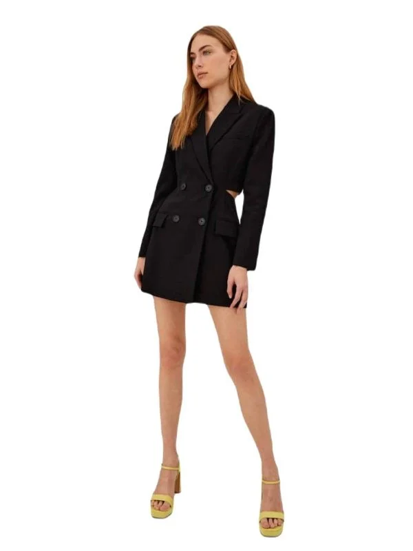 Rochie de seară Stradivarius S | Negru, Mini