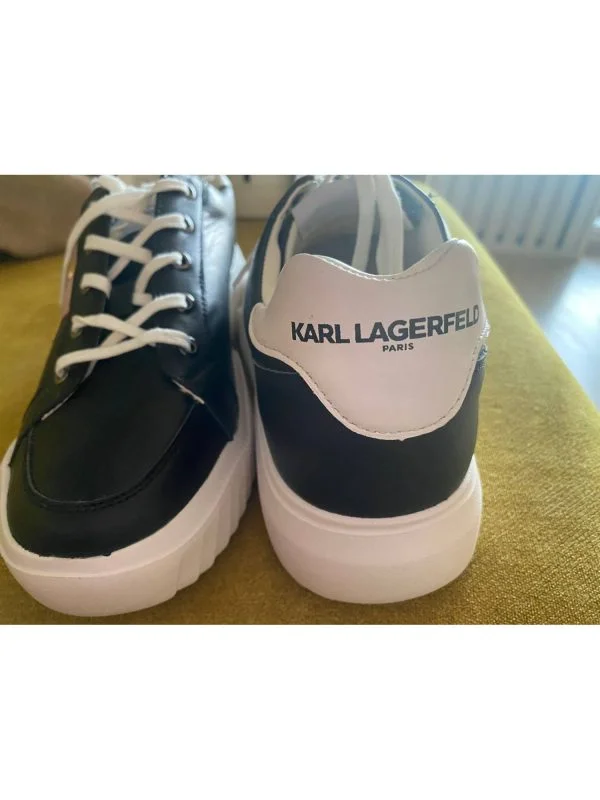 Sneakers Karl Lagerfeld EU 38.5 | Negru, Piele naturală - Image 3