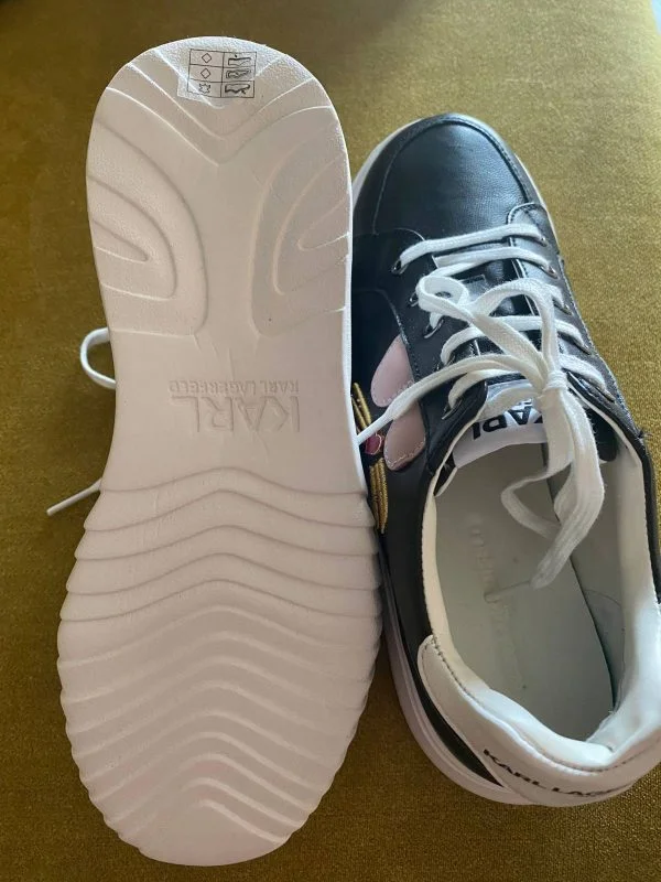 Sneakers Karl Lagerfeld EU 38.5 | Negru, Piele naturală - Image 6
