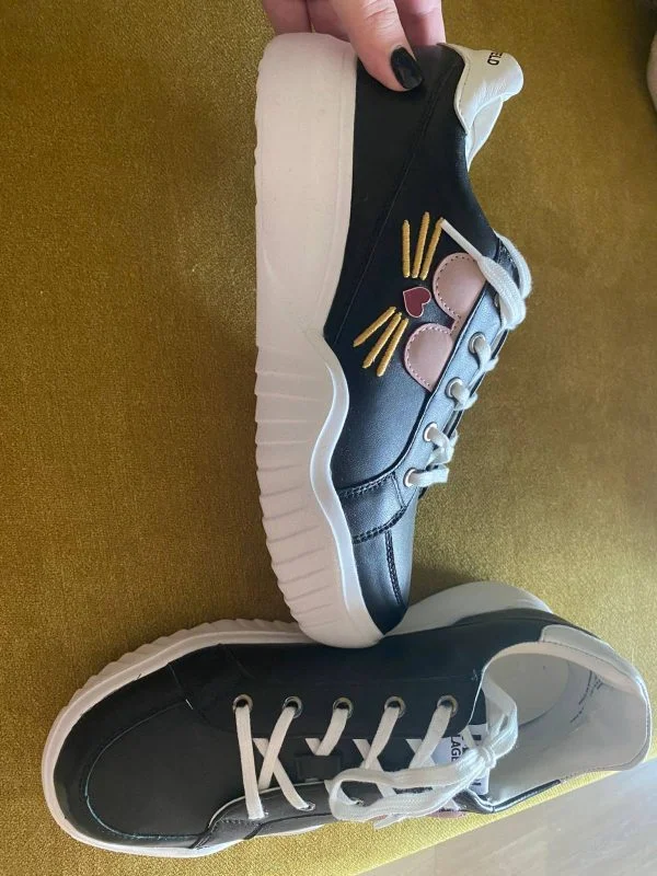 Sneakers Karl Lagerfeld EU 38.5 | Negru, Piele naturală - Image 7
