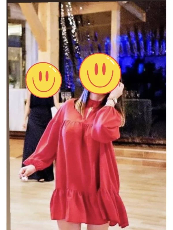 Rochie de seară Poema EU 36 | Roșu, Mini - Image 6