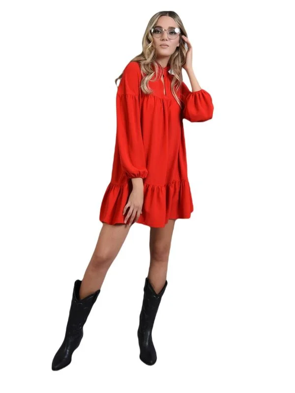 Rochie de seară Poema EU 36 | Roșu, Mini