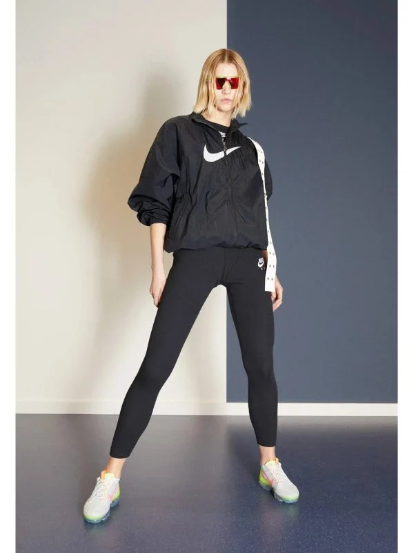Bluză sport Nike S | Negru, Nailon - Image 3