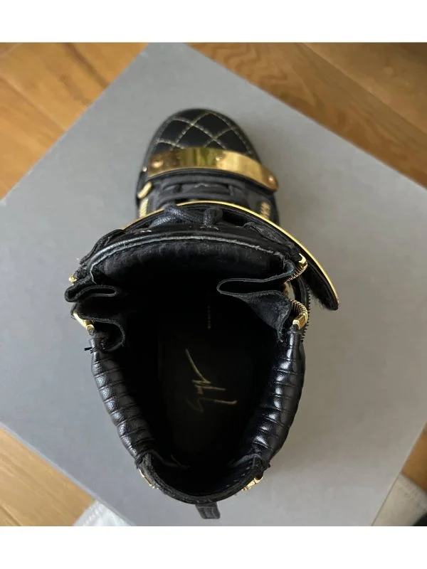 Sneakers Giuseppe Zanotti EU 35.5 | Negru, Piele naturală - Image 6