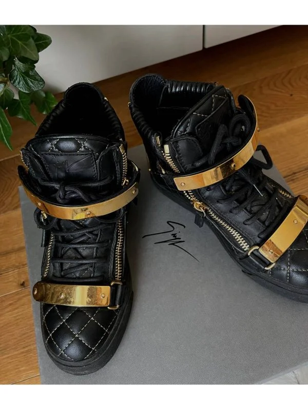 Sneakers Giuseppe Zanotti EU 35.5 | Negru, Piele naturală - Image 7