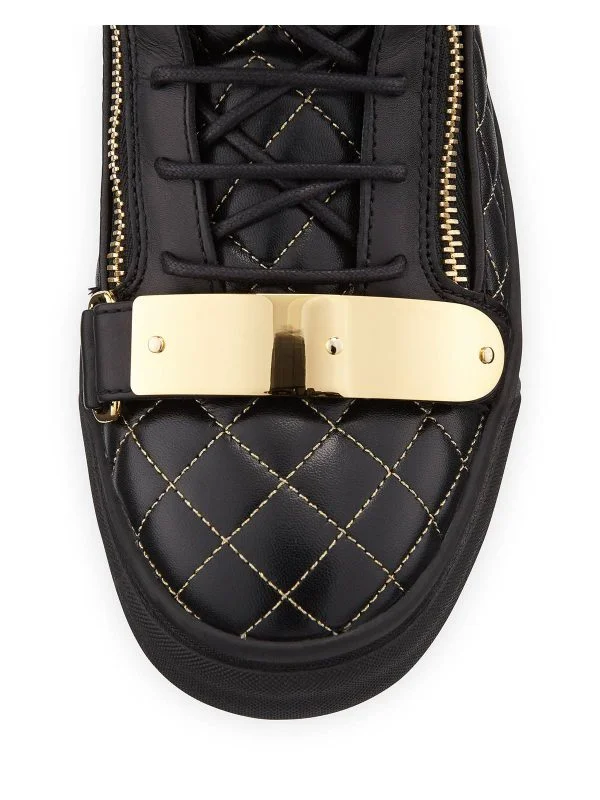 Sneakers Giuseppe Zanotti EU 35.5 | Negru, Piele naturală - Image 4