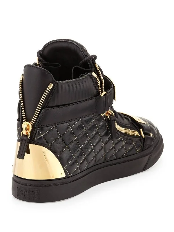Sneakers Giuseppe Zanotti EU 35.5 | Negru, Piele naturală - Image 3